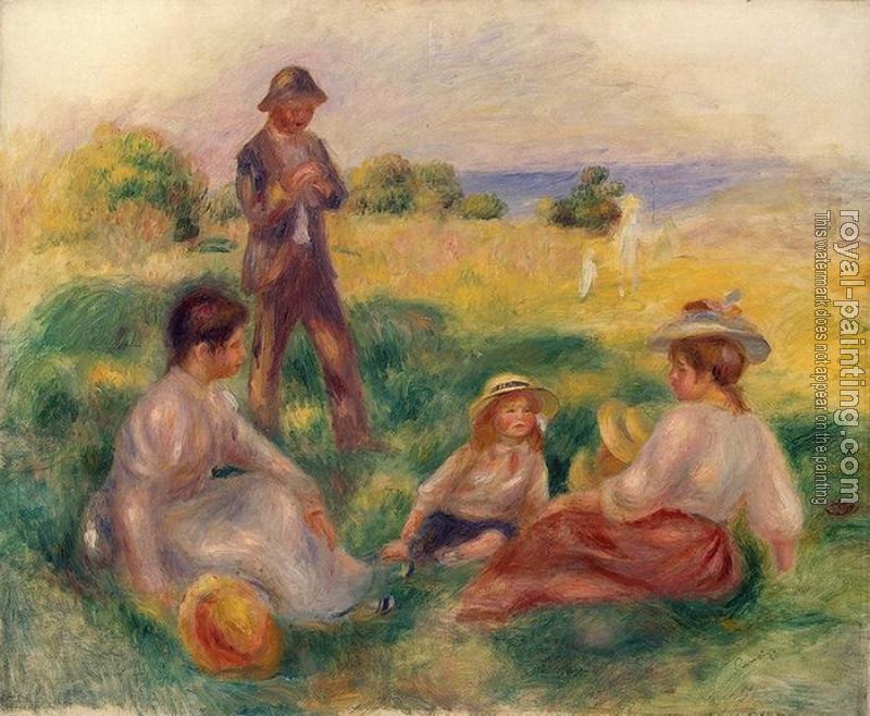 Pierre Auguste Renoir : Party in the Country at Berneval